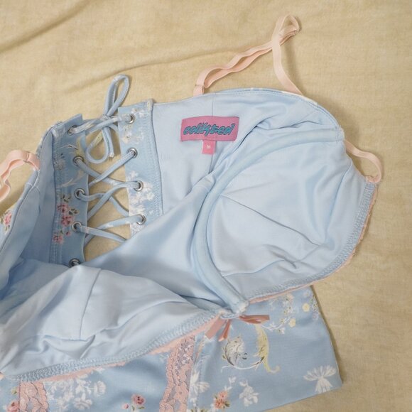 Edikted Talulla Corset Top Medium - Picture 2 of 4